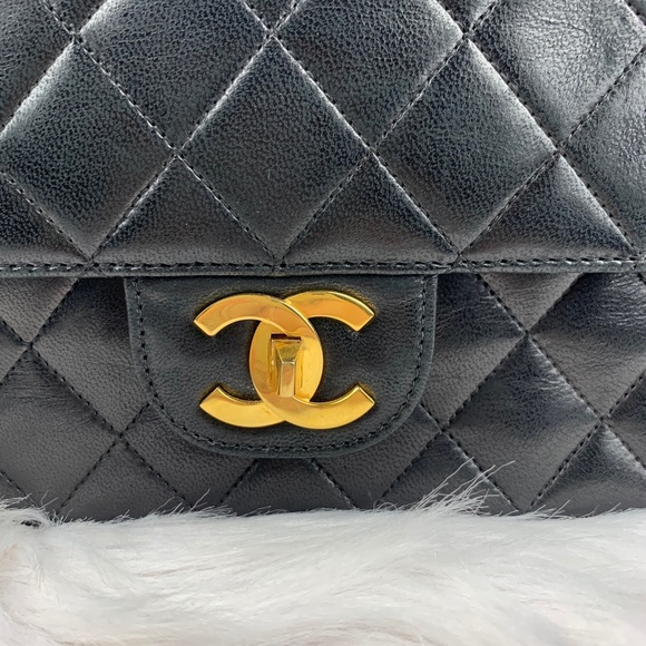🛑SOLD🛑Chanel vintage double flap CF medium - Picture 7 of 16